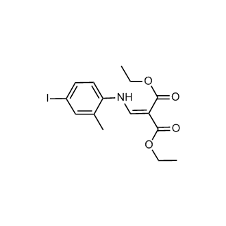 Diethyl 2-((4-iodo-2-methylphenylamino)methylene)malonate