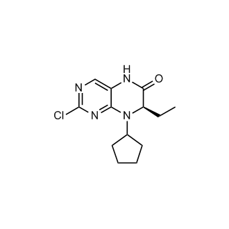 (R)-2-chloro-8-cyclopentyl-7-ethyl-7,8-dihydropteridin-6(5H)-one