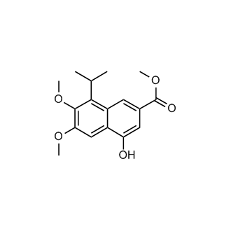 Methyl 4-hydroxy-8-isopropyl-6,7-dimethoxy-2-naphthoate