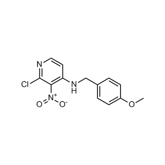 2-Chloro-N-(4-methoxybenzyl)-3-nitropyridin-4-amine
