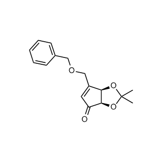 (3aR,6aR)-6-(benzyloxymethyl)-2,2-dimethyl-3aH-cyclopenta[d][1,3]dioxol-4(6aH)-one
