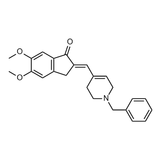 2,3-Dihydro-5,6-dimethoxy-2-[[1,2,3,6-tetrahydro-1-(phenylmethyl)-4-pyridinyl]methylene]-1H-inden-1-one