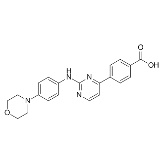 4-(2-(4-Morpholinophenylamino)pyrimidin-4-yl)benzoic acid