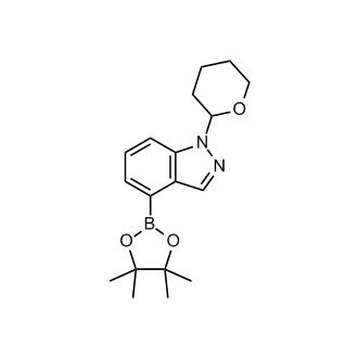 1-(Tetrahydropyran-2-yl)-4-(4,4,5,5-tetramethyl[1,3,2]dioxaborolan-2-yl)-1H-indazole