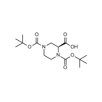 (S)-1,4-Bis(tert-butoxycarbonyl)piperazine-2-carboxylic acid