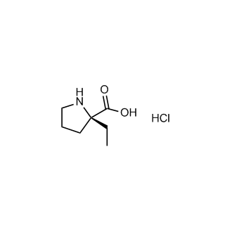 (S)-2-ethylpyrrolidine-2-carboxylic acid hydrochloride