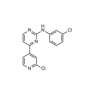 N-(3-chlorophenyl)-4-(2-chloropyridin-4-yl)pyrimidin-2-amine