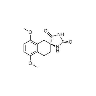 (S)-5',8'-dimethoxy-3',4'-dihydro-1'H-spiro[imidazolidine-4,2'-naphthalene]-2,5-dione