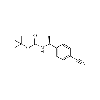 (S)-tert-butyl 1-(4-cyanophenyl)ethylcarbamate