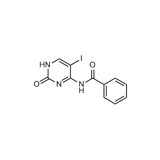 N-(5-iodo-2-oxo-1,2-dihydropyrimidin-4-yl)benzamide