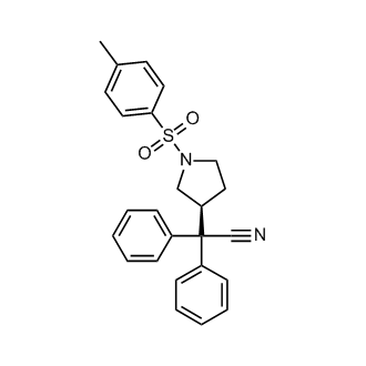 (S)-2,2-diphenyl-2-(1-tosylpyrrolidin-3-yl)acetonitrile