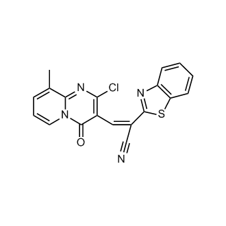 (Z)-2-(benzo[d]thiazol-2-yl)-3-(2-chloro-9-methyl-4-oxo-4H-pyrido[1,2-a]pyrimidin-3-yl)acrylonitrile