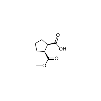 cis-2-(Methoxycarbonyl)cyclopentanecarboxylic acid