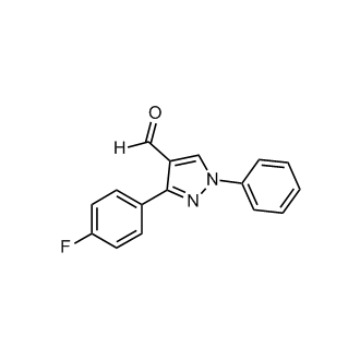3-(4-Fluorophenyl)-1-phenyl-1H-pyrazole-4-carbaldehyde