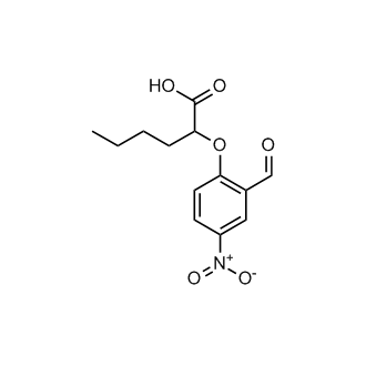 2-(2-Formyl-4-nitrophenoxy)hexanoic acid