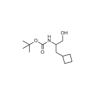 tert-Butyl 1-cyclobutyl-3-hydroxypropan-2-ylcarbamate