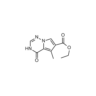 Ethyl 5-methyl-4-oxo-1,4-dihydropyrrolo[2,1-f][1,2,4]triazine-6-carboxylate