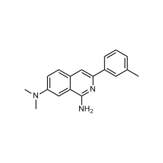 N7,N7-Dimethyl-3-(3-methylphenyl)-1,7-isoquinolinediamine