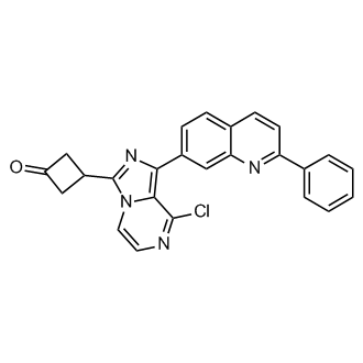 3-(8-Chloro-1-(2-phenylquinolin-7-yl)imidazo[1,5-a]pyrazin-3-yl)cyclobutanone