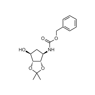 Benzyl (3aS,4R,6S,6aR)-6-hydroxy-2,2-dimethyltetrahydro-3aH-cyclopenta[d][1,3]dioxol-4-ylcarbamate