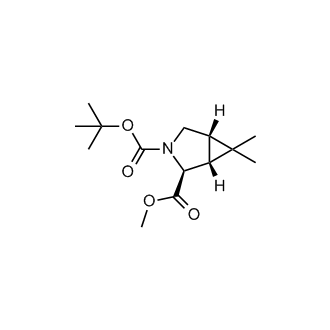 3-(tert-butyl) 2-methyl (1R,2S,5S)-6,6-dimethyl-3-azabicyclo[3.1.0]hexane-2,3-dicarboxylate
