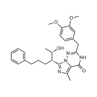 2-(3,4-dimethoxybenzyl)-7-((2S,3S)-2-hydroxy-6-phenylhexan-3-yl)-5-methylimidazo[1,5-f][1,2,4]triazin-4(3H)-one