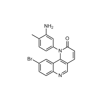 1-(3-Amino-4-methylphenyl)-9-bromobenzo[h][1,6]naphthyridin-2(1H)-one