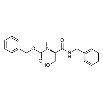 (R)-benzyl 1-(benzylamino)-3-hydroxy-1-oxopropan-2-ylcarbamate