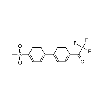 2,2,2-Trifluoro-1-(4'-(methylsulfonyl)-[1,1'-biphenyl]-4-yl)ethanone