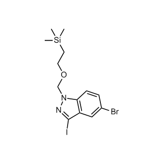 5-Bromo-3-iodo-1-((2-(trimethylsilyl)ethoxy)methyl)-1H-indazole