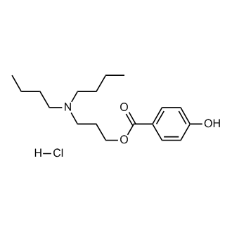 3-(Dibutylamino)propyl 4-hydroxybenzoate (Hydrochloride)