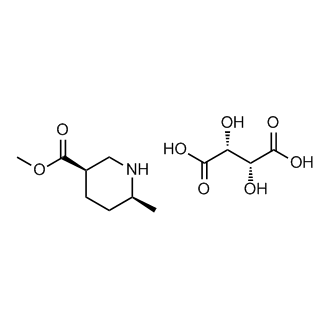 (3R,6S)-methyl 6-methylpiperidine-3-carboxylate (2R,3R)-2,3-dihydroxysuccinate