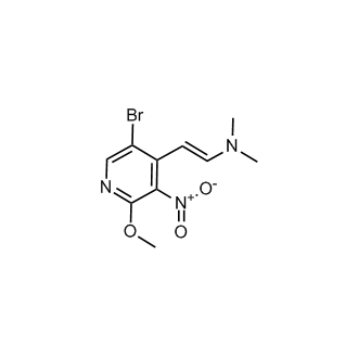 5-Bromo-4-[2-(dimethylamino)ethenyl]-2-methoxy-3-nitropyridine
