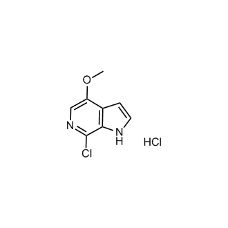 7-chloro-4-methoxy-1H-pyrrolo[2,3-c]pyridine hydrochloride