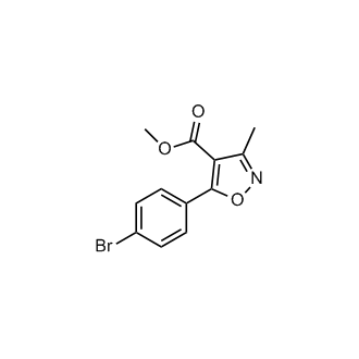 Methyl 5-(4-bromophenyl)-3-methylisoxazole-4-carboxylate