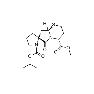 (2R,4'R,8a'R)-1-tert-butyl 4'-methyl 6'-oxohexahydrospiro[pyrrolidine-2,7'-pyrrolo[2,1-b][1,3]thiazine]-1,4'-dicarboxylate