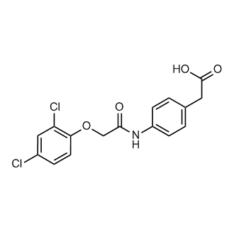 2-(4-(2-(2,4-Dichlorophenoxy)acetamido)phenyl)acetic acid