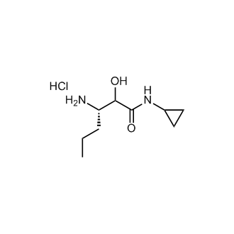 (3S)-3-Amino-N-cyclopropyl-2-hydroxyhexanamide hydrochloride
