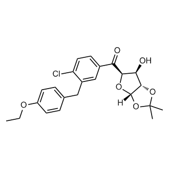(4-Chloro-3-(4-ethoxybenzyl)phenyl)((3aS,5R,6S,6aS)-6-hydroxy-2,2-dimethyltetrahydrofuro[2,3-d][1,3]dioxol-5-yl)methanone