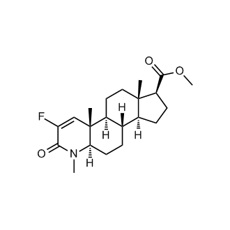 Methyl (4aS,4bS,6aS,7S,9aS,9bS,11aR)-3-fluoro-1,4a,6a-trimethyl-2-oxo-2,4a,4b,5,6,6a,7,8,9,9a,9b,10,11,11a-tetradecahydro-1H-indeno[5,4-f]quinoline-7-carboxylate