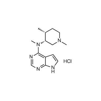 N-((3R,4R)-1,4-dimethylpiperidin-3-yl)-N-methyl-7H-pyrrolo[2,3-d]pyrimidin-4-amine (Hydrochloride)