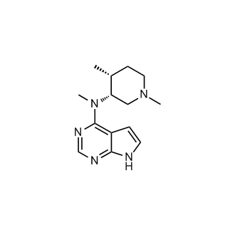 N-((3R,4R)-1,4-dimethylpiperidin-3-yl)-N-methyl-7H-pyrrolo[2,3-d]pyrimidin-4-amine