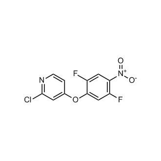 2-Chloro-4-(2,5-difluoro-4-nitrophenoxy)pyridine