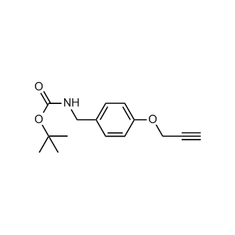 tert-Butyl (4-(prop-2-yn-1-yloxy)benzyl)carbamate