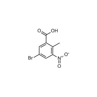 5-Bromo-2-methyl-3-nitrobenzoic acid