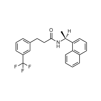 N-[(1S)-1-(1-Naphthalenyl)ethyl]-3-(trifluoromethyl)benzenepropanamide