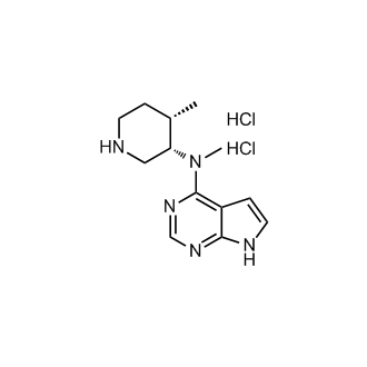 N-methyl-N-((3S,4S)-4-methylpiperidin-3-yl)-7H-pyrrolo[2,3-d]pyrimidin-4-amine (dihydrochloride)