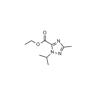 Ethyl 1-isopropyl-3-methyl-1H-1,2,4-triazole-5-carboxylate