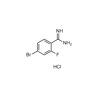 4-Bromo-2-fluorobenzimidamide hydrochloride