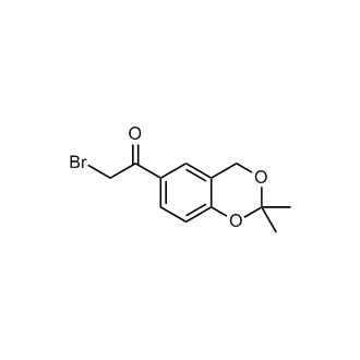 2-Bromo-1-(2,2-dimethyl-4H-benzo[d][1,3]dioxin-6-yl)ethanone
